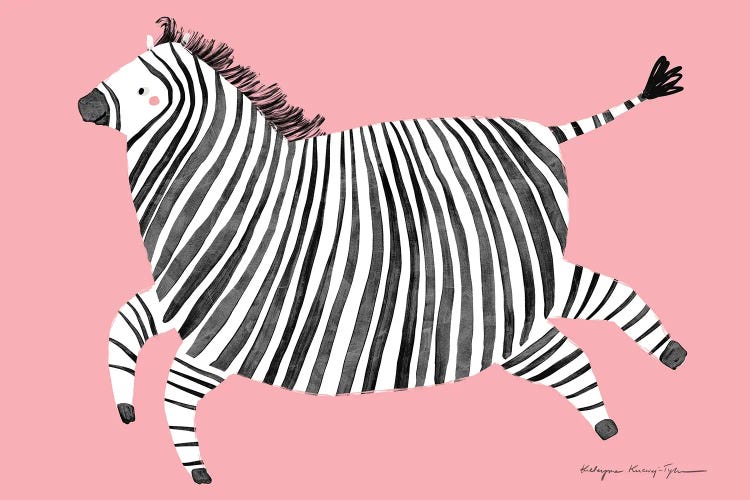 Zebra by Kasia Kucwaj-Tybur wall art