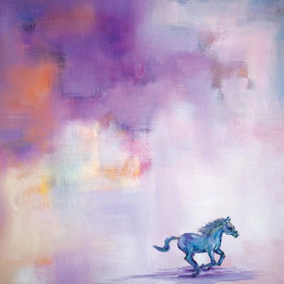 The Divine Horse by Willson Lau canvas print