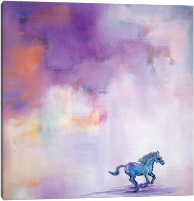 The Divine Horse Canvas Art Print - Willson Lau