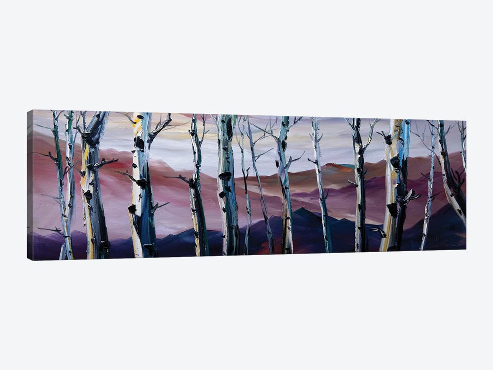 Birch Forest I by Willson Lau 1-piece Canvas Wall Art