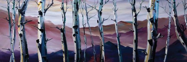 Birch Trees: Birch Forest I by Willson Lau