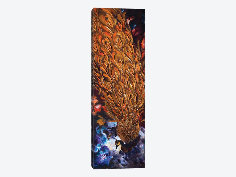 Peacock I by Willson Lau 1-piece Canvas Art Print