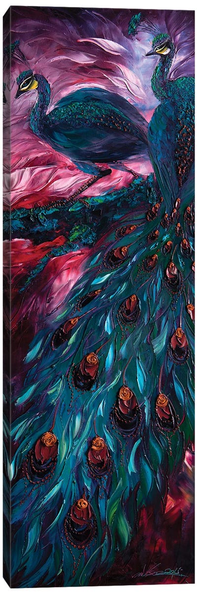 Peacock III Canvas Art Print - Willson Lau
