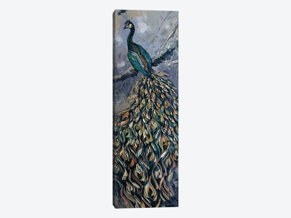 Peacock IV by Willson Lau 1-piece Canvas Art Print