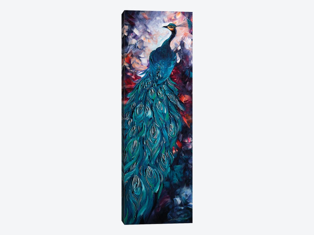 Peacock VIII by Willson Lau 1-piece Canvas Artwork