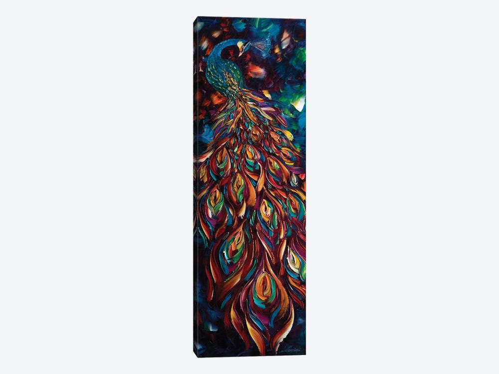 Peacock IX by Willson Lau 1-piece Canvas Art Print