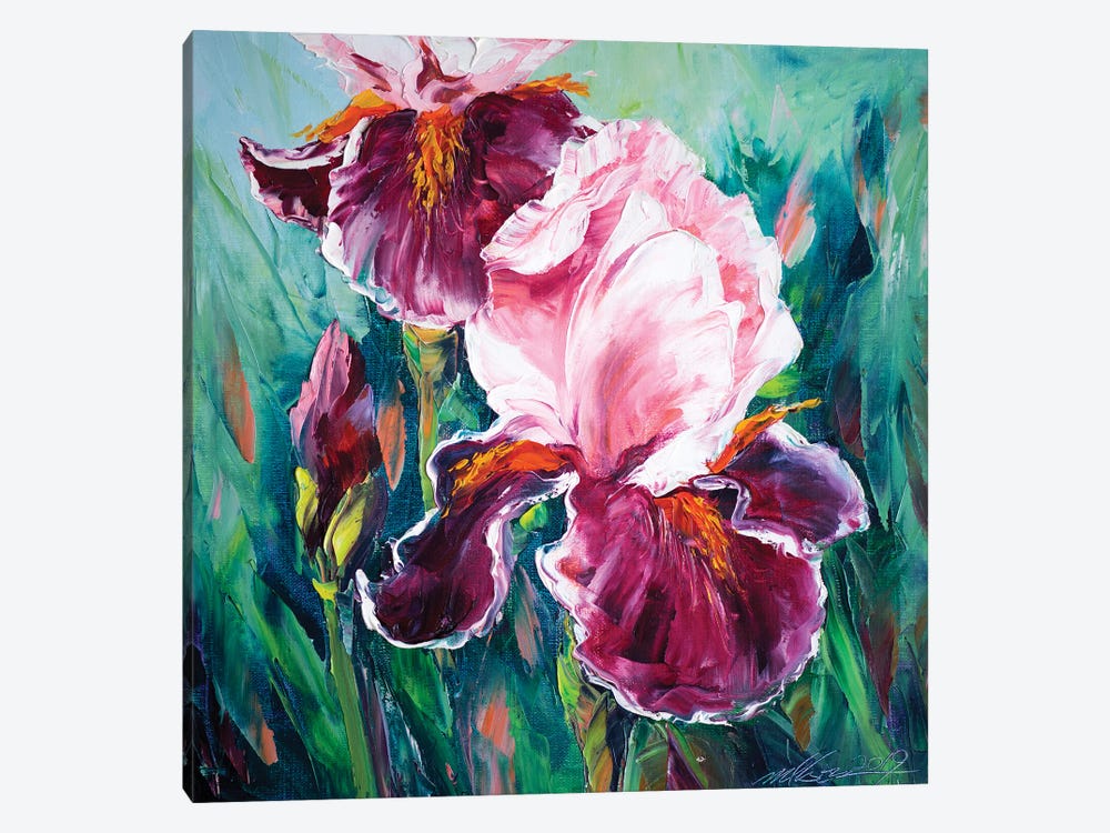 Iris I by Willson Lau 1-piece Canvas Art