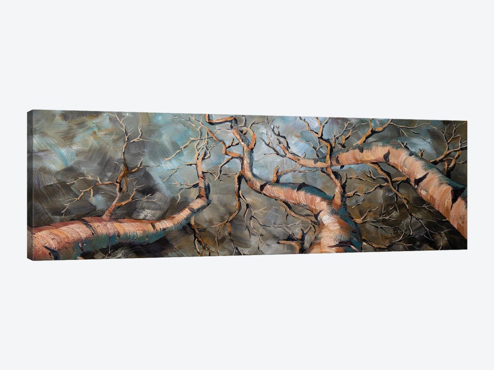Birch Forest III by Willson Lau 1-piece Canvas Art Print