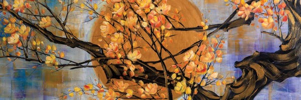 Blossoms: The Golden Zen Series XI - Delight by Willson Lau