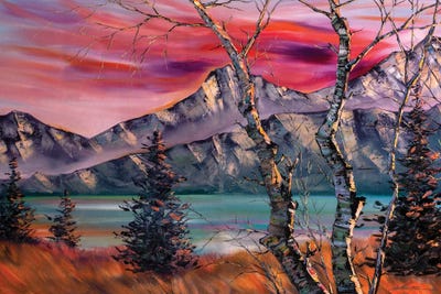 The Snow Mountains Series I - The Call from Afar by Willson Lau art print