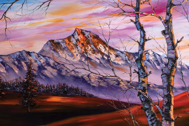 The Snow Mountains Series IV The Heaven - Canvas Artwork | Willson Lau