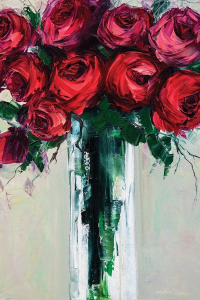 Red Roses by Willson Lau canvas print