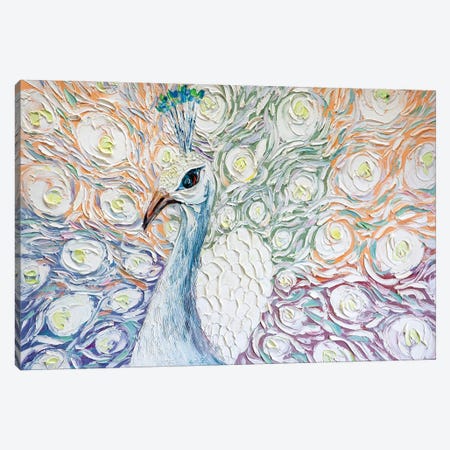 Peacock XXVI Canvas Print #WLA53} by Willson Lau Canvas Print
