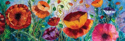 Poppy Field III by Willson Lau canvas print