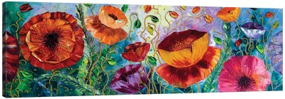 Poppy Field III Canvas Art Print - Willson Lau