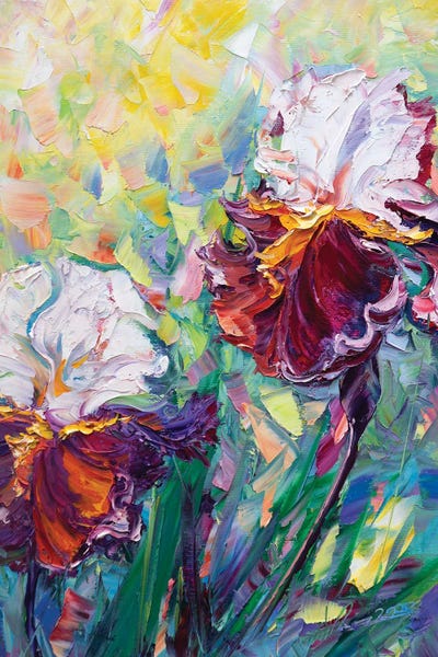 Willson Lau: Irises III by Willson Lau