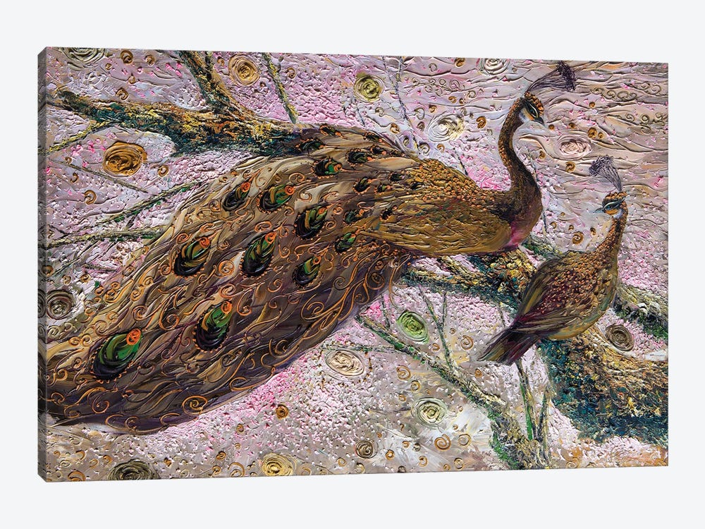 Peacock XXXIII by Willson Lau 1-piece Canvas Art