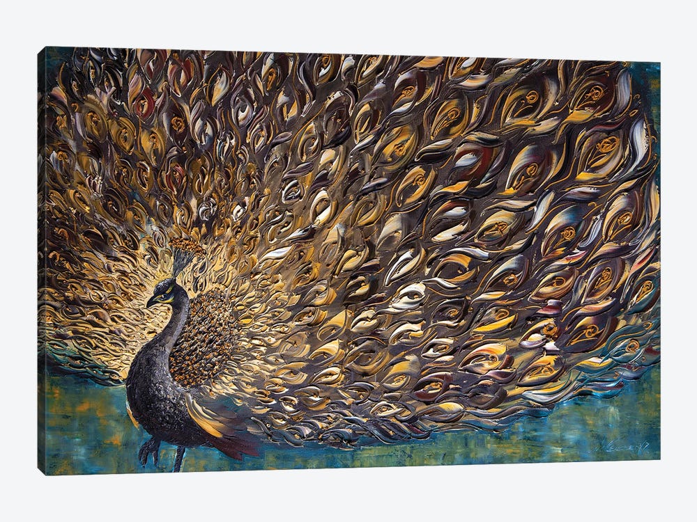 Peacock XXXIV by Willson Lau 1-piece Canvas Print