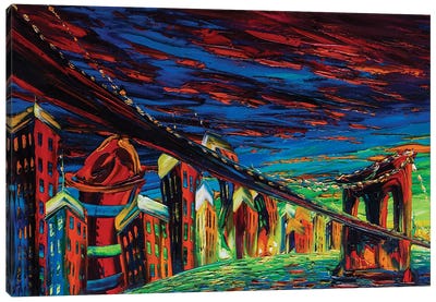 Modern City Impression Canvas Art Print - Willson Lau