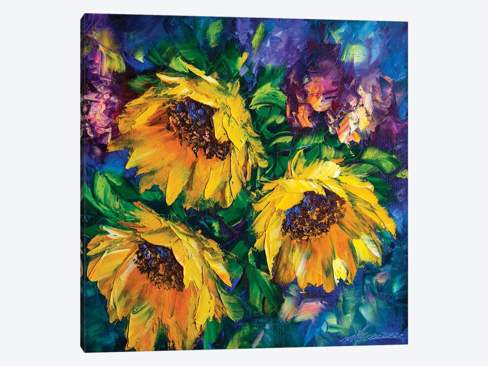 Sunflower Field by Willson Lau 1-piece Canvas Print