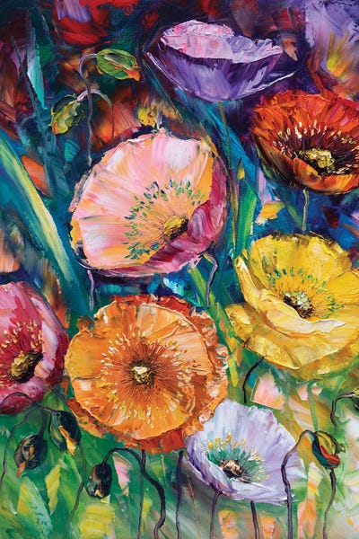 Willson Lau: Poppy Field II by Willson Lau