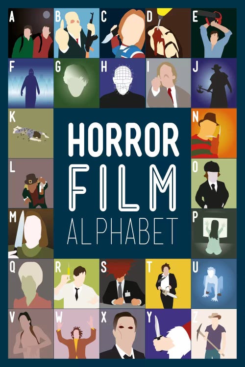 Horror Film Alphabet