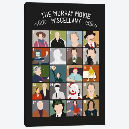Murray Movies Canvas Print #WLD94} by Stephen Wildish Art Print