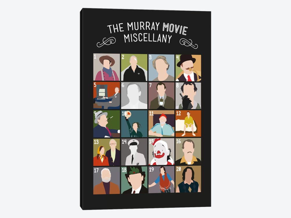 Murray Movies by Stephen Wildish 1-piece Art Print