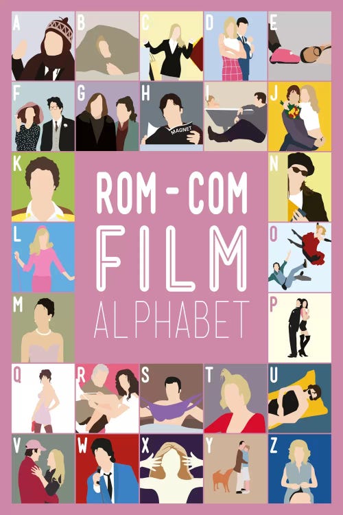 Rom-Com Film Alphabet