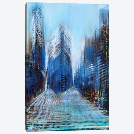 New York Day Canvas Print #WLM15} by Jen Williams Canvas Wall Art