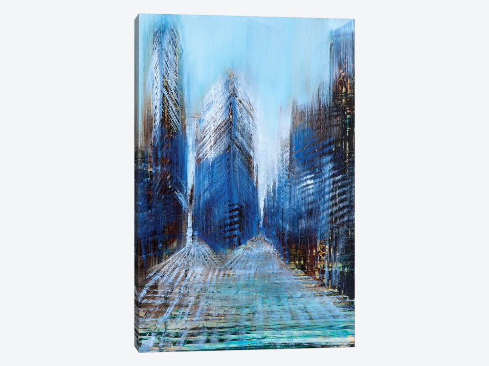 New York Day by Jen Williams 1-piece Canvas Artwork