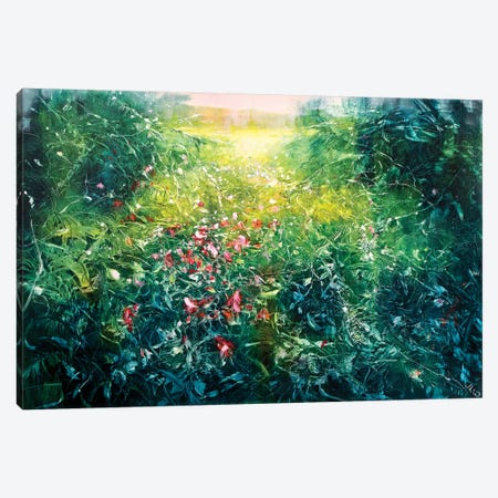 Secret Meadow Canvas Print #WLM20} by Jen Williams Canvas Art