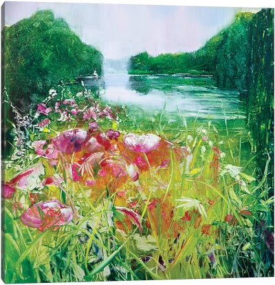 Glorious Gardens Canvas Art Print - Landscapes in Bloom