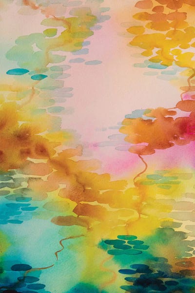 Reflections On Water VI by Helen Wells art print