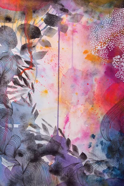 Helen Wells: The Garden At Dusk by Helen Wells