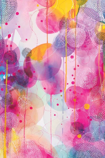 Our Colourful Dance by Helen Wells art print