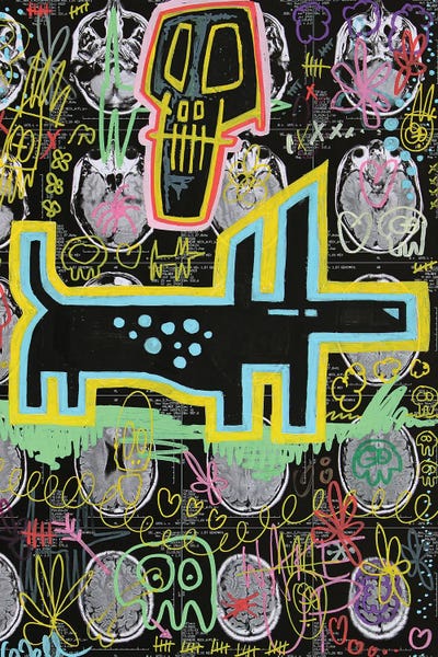 Skulls: Considered Normal. (Dogs N Skulls N Stuff) by Well Well