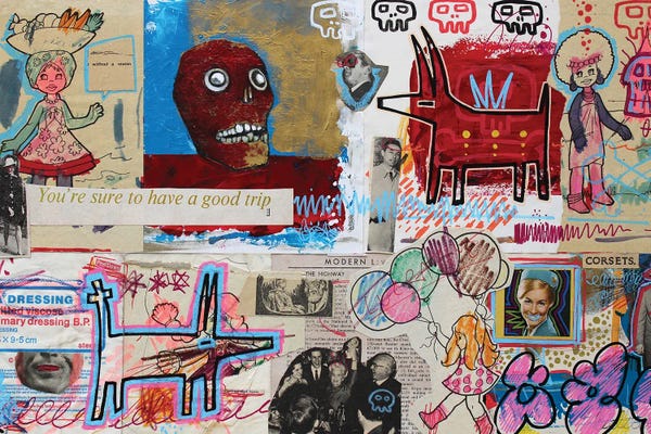 Neo-expressionism: You Are Sure To Have A Good Trip by Well Well