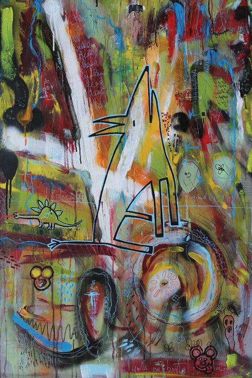 Shout At The Moon by Well Well  wall art