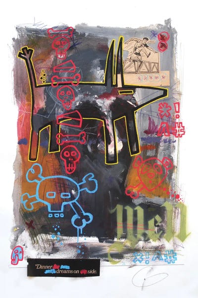 Untitled Dog by Well Well acrylic art print