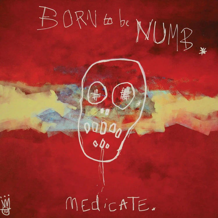 Medicate by Well Well  wall art