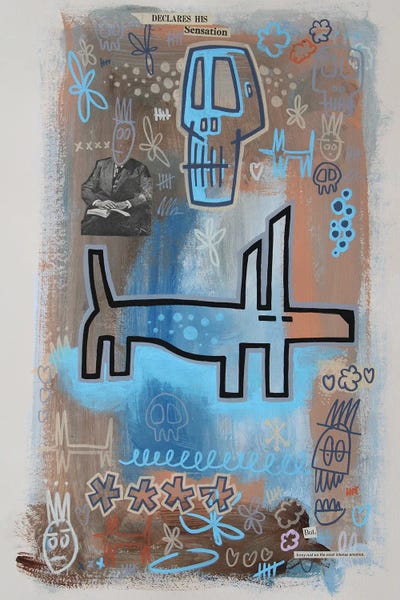 Irony Rust by Well Well acrylic art print