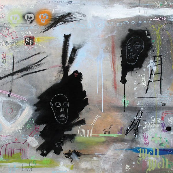 Neo-expressionism: Life On Earth by Well Well