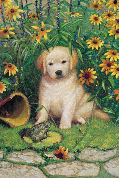 Frogs: A Prince Perhaps-Yellow Lab by Mia Lane