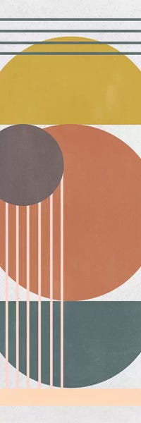 Circular Abstract: Geometric Daylight I by Melissa Wang