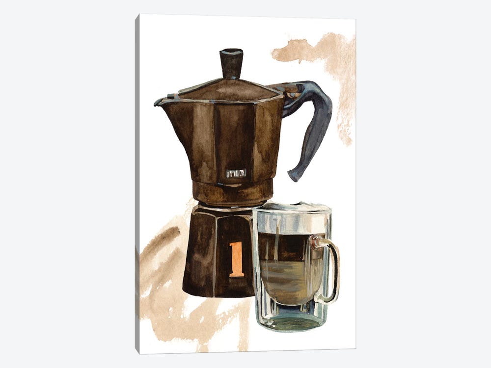 Morning Coffee III by Melissa Wang 1-piece Canvas Artwork