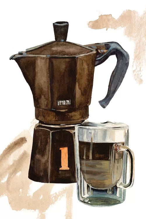 Morning Coffee III by Melissa Wang wall art