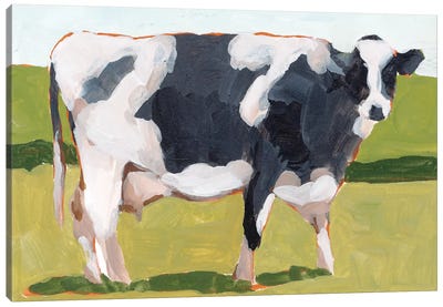 Cow Portrait I Canvas Art Print - Melissa Wang