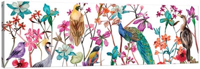 Tangled Garden V Canvas Art Print - Wildflowers