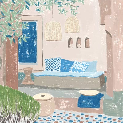 The Salty Breeze VI by Melissa Wang framed wall art